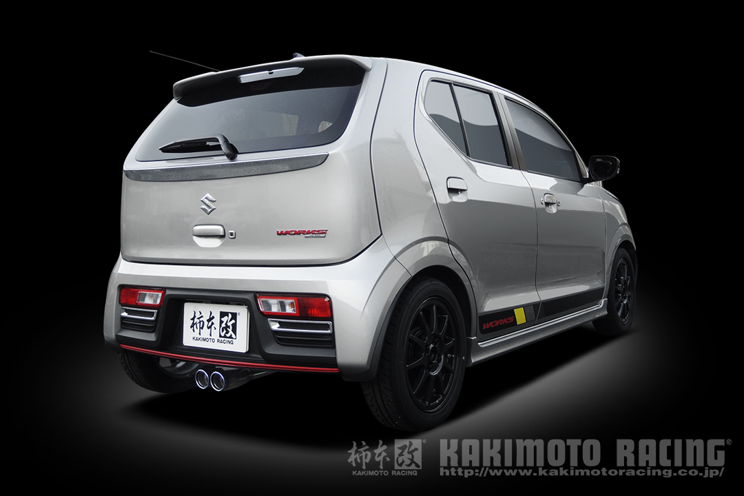 KAKIMOTO RACING EXHAUST CLASS KR FOR SUZUKI ALTO TURBO RS HA36S  S71335