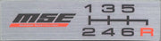MONSTER SPORT SHIFT PATTERN EMBLEM SWIFT SPORT (FOR ZC32S) FOR  ZZPP25E