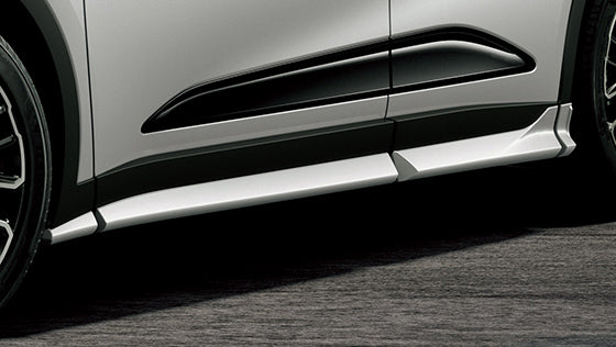 TRD GR SIDE SKIRT WHITE FOR TOYOTA CROWN 35 MS344-30014-A0