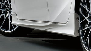TRD SIDE SKIRT WHITE 089 FOR TOYOTA PRIUS ZVW50 51 55 MS344-47010-A2 - Black Hawk Japan