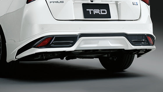 TRD REAR BUMPER SPOILER AGGRESSIVE STYLE WHITE 089 FOR TOYOTA PRIUS ZVW50 51 55 MS343-47003-A2