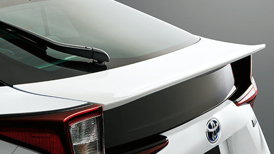 TRD REAR TRUNK SPOILER WHITE 089 FOR TOYOTA PRIUS ZVW50 51 55 MS342-47003-A2