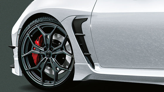 TRD GR FENDER DUCT FIN FOR TOYOTA 86 ZN8 MS315-18008 - Black Hawk Japan