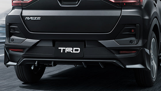 TRD REAR BUMPER SPOILER WHITE FOR TOYOTA RAIZE A202A 10A 01A MS343-B1010