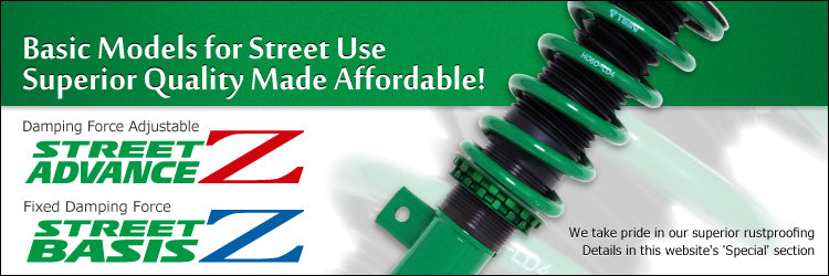 TEIN STREET ADVANCE Z DAMPER COILOVER KIT FOR SUZUKI SWIFT SPORTS ZC32S ZC72S GSU82-91AS2