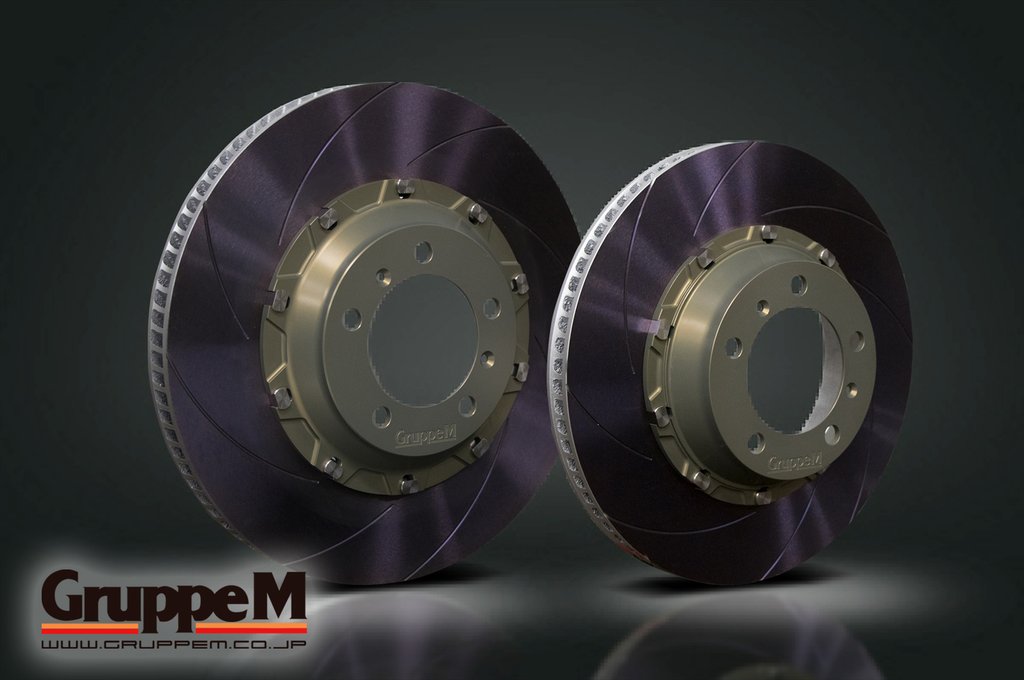 GRUPPEM BRAKE ROTOR KIT  For PORSCHE 911 997 M9776 M9777 BR-1002