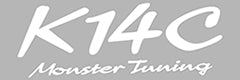 MONSTER SPORT K14C MONSTER TUNING STICKER [GUNMETAL] FOR  896163-0000M