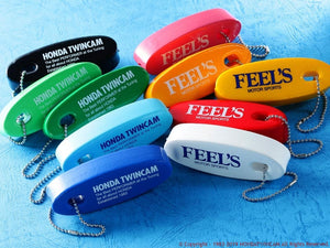 FEEL'S HONDA TWINCAM FEEL'S FLOAT KEYCHAIN LIGHT BLUE FOR  Feels-00944