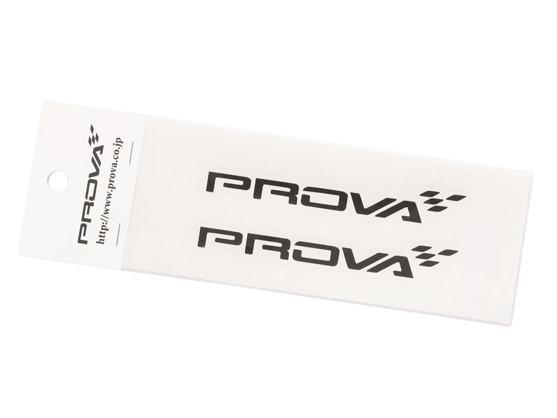 PROVA  LOGO CUT OUT STICKER S BLACK  For Multiple Fitting   95011AH0211 - Black Hawk Japan