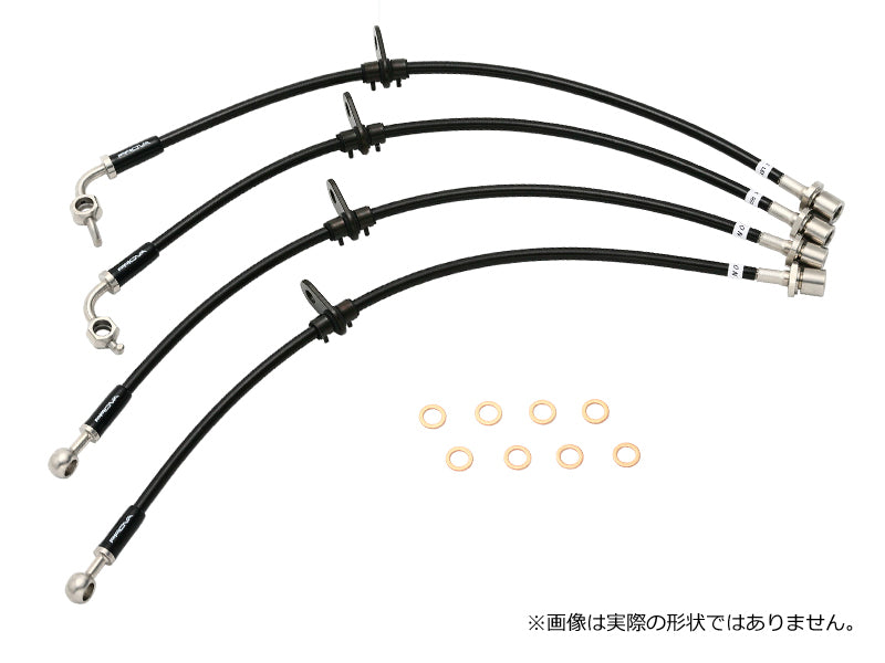 PROVA STAINLESS HEAVY DUTY BRAKE LINES  For SUBARU WRX STI VA  61602AE0000