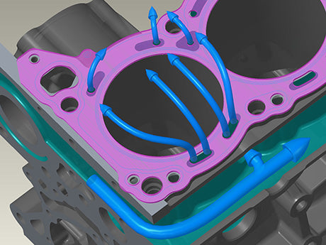 HKS GROMMET TYPE HEAD GASKET KIT SUPER COOLING FOR NISSAN SKYLINE GT-R R32 R33 R34 23002-AN006