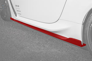 SILK BLAZE SIDE FLAP PAINTED 2 TONE GUNMETAL FOR TOYOTA GR86 ZN8 TSRGR86-SF-XXXG