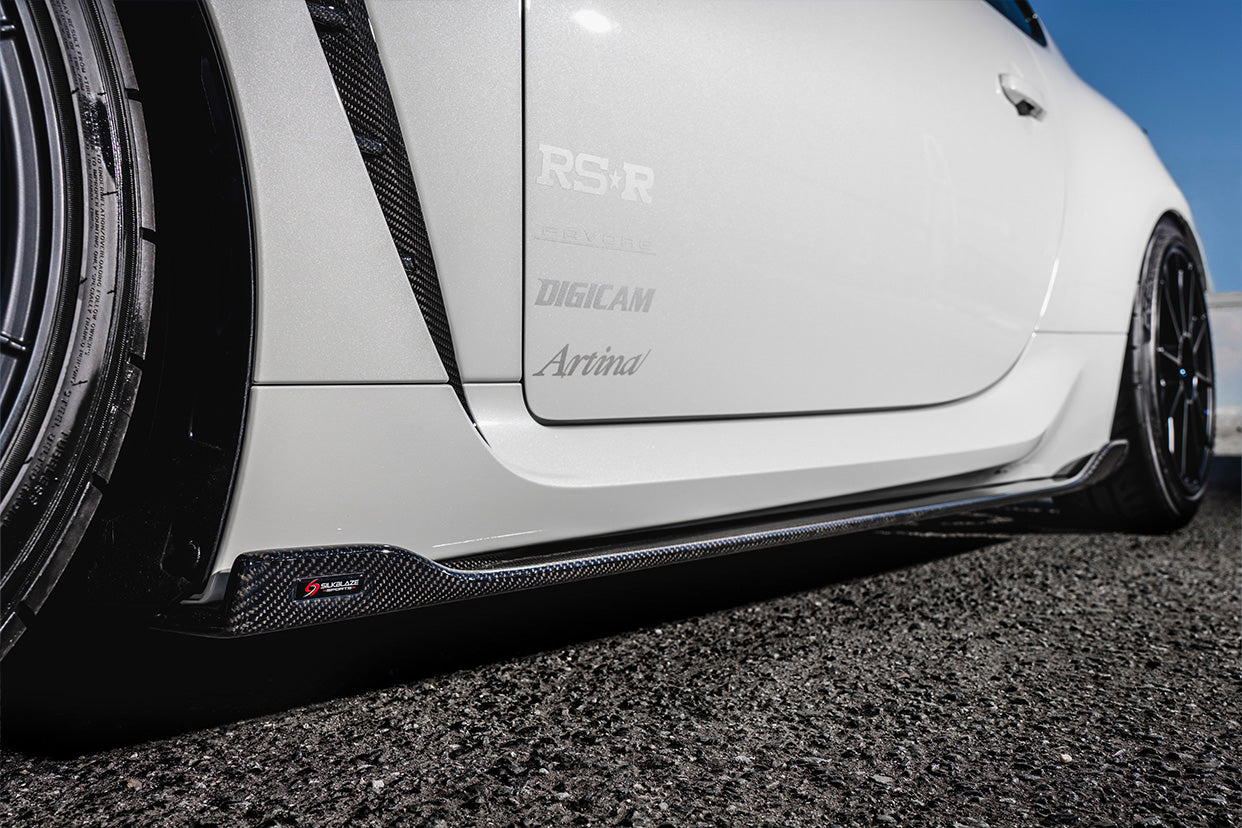 SILK BLAZE SIDE FLAP PAINTED 1 TONE FOR TOYOTA GR86 ZN8 TSRGR86-SF-XXX