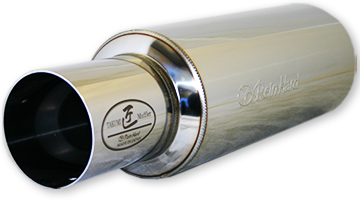 REINHARD CANNONBALL MUFFLER STAINLESS EXHAUST FOR SUBARU LEGACY BG5 NA EJ20 RH-736W