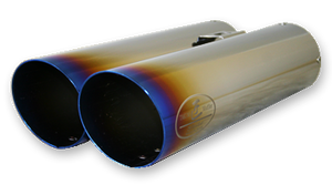 REINHARD DUAL MUFFLER SEMI TITANIUM EXHAUST FOR NISSAN LAUREL C33 TURBO RB20DET RH-2190TI
