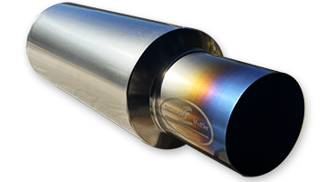 REINHARD CANNONBALL MUFFLER TITANIUM EXHAUST FOR TOYOTA MARK II CHASER CRESTA JZX81 GX81 NA 1JZ-GE 1G-GE 1G-GZE RH-F925