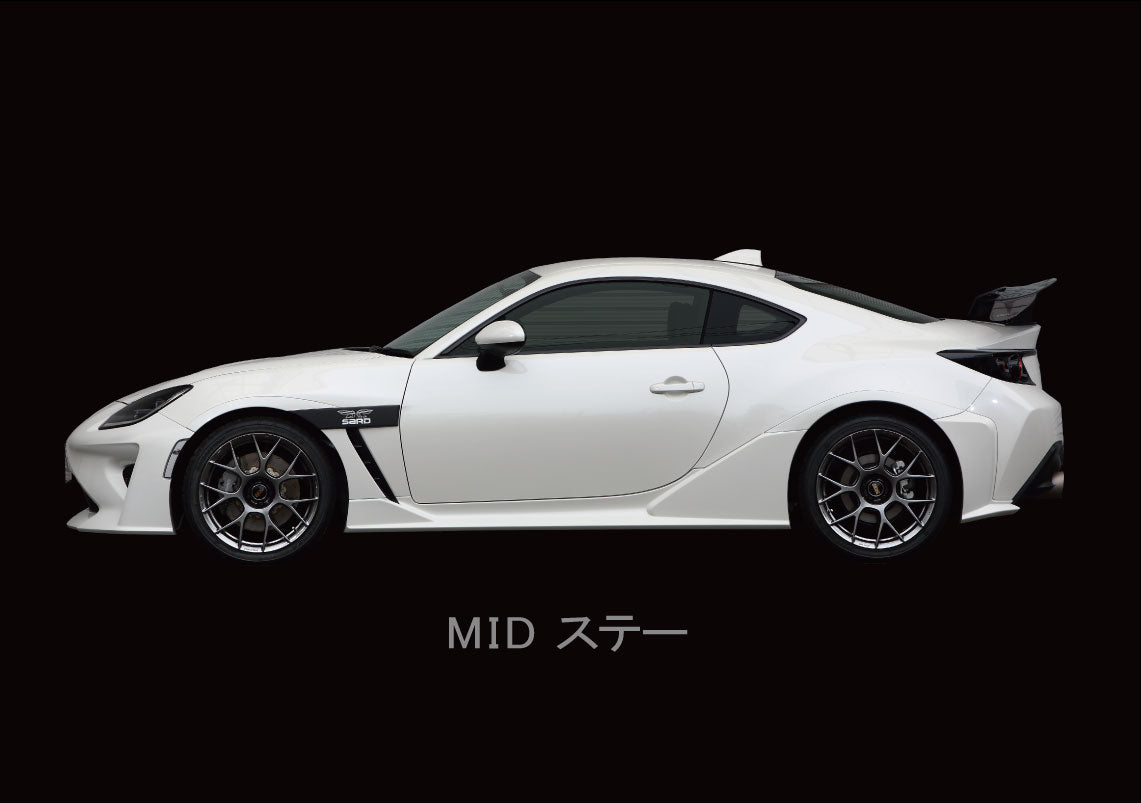 SARD LSR WING CARBON TWILL MID STAY FOR TOYOTA GR86 ZN8 81095