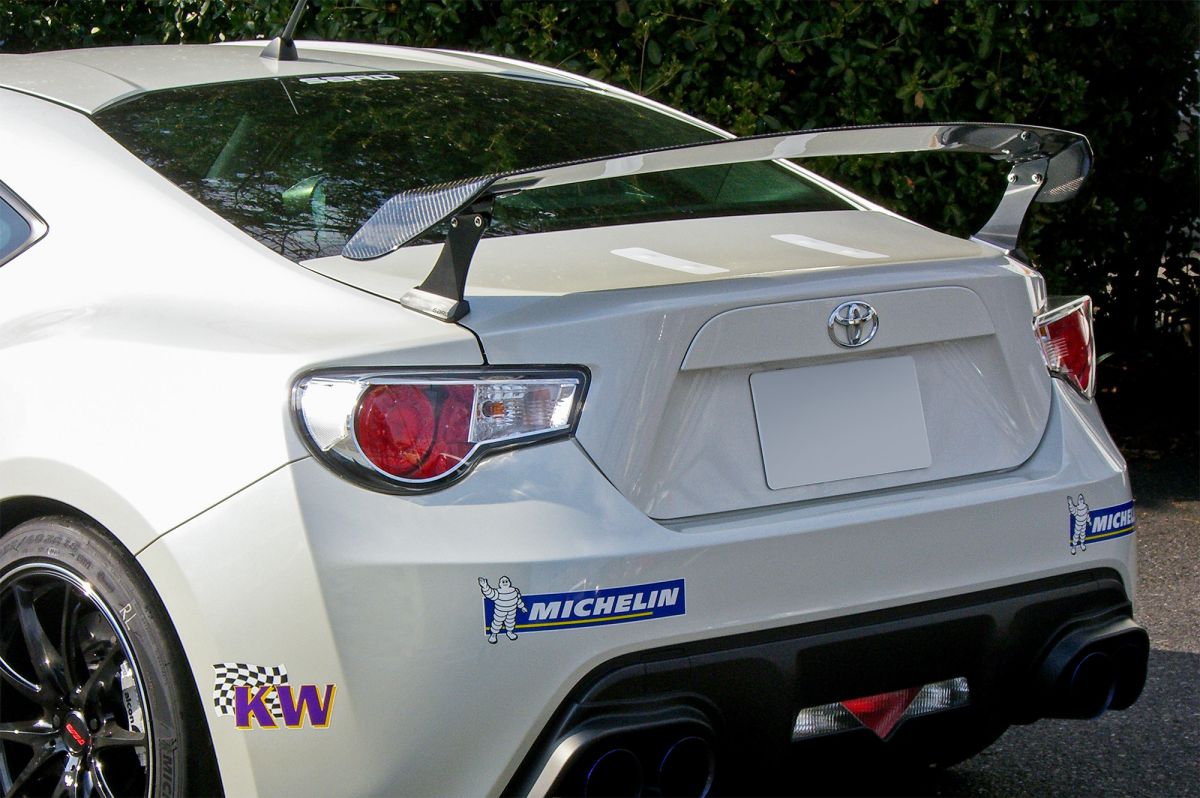 SARD LSR WING PLAIN CARBON TYPE L FOR TOYOTA 86 ZN6 SUBARU BRZ ZC6