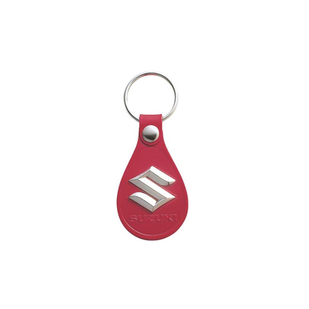 AUTO RIMESSA LEATHER BELTING KEY HOLDER 41 TYPE RED 99000-99037-41C - Black Hawk Japan
