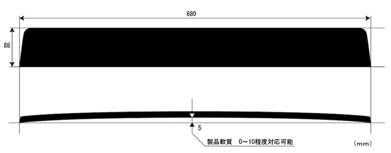 KENSTYLE REAR GATE PROTECTOR TYPE 1 FOR  KENSTYLE-00084