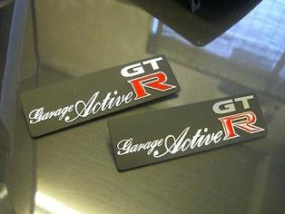 GARAGE ACTIVE LOGO PLATE FOR RIGINAL FLOOR MATS GARAGE-ACTIVE-00008