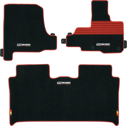 MUGEN Sports Mat "black-red"  For N-WGN JH1 JH2 08P15-XMM-K0S0-RD