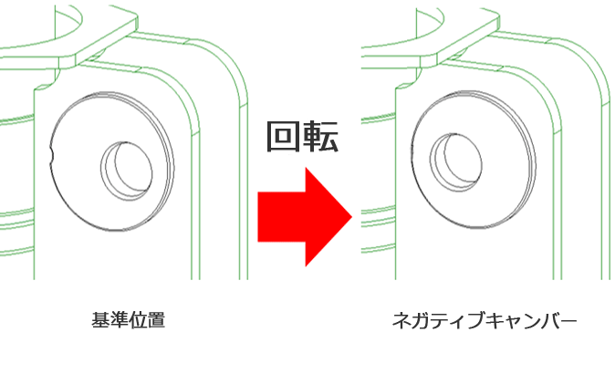 TEIN CAMBER ADJUSTMENT COLOR Φ12 0.5 FOR  SPS12-R16110-05