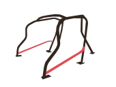 SAITO ROLLCAGE SIDE BAR FOR MAZDA CAROL AA6PA