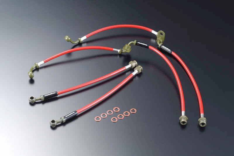AUTOEXE SPORTS BRAKE LINE FOR MAZDA AXELA BL BK 2WD  MBK540 - Black Hawk Japan