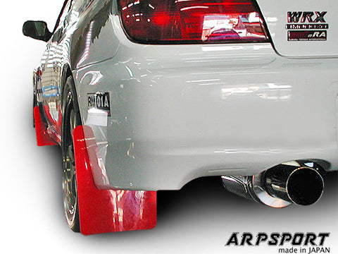 LAILE BEATRUSH MUD FLAPS BLUE REAR For SUBARU IMPREZA WRX STi GDB A66016-R3