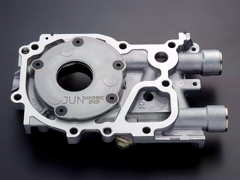 JUN AUTO High Flow Oil Pump  For SUBARU EJ20 EJ22 EJ25 1013M-F001 - Black Hawk Japan