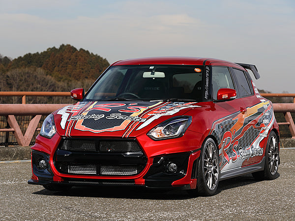 R'S RACING SERVICE HIGH PERFORMANCE AERO REAR WING FULL CARBON FOR SUZUKI SWIFT SPORTS ZC33S B33-102C