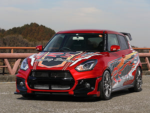 R'S RACING SERVICE HIGH PERFORMANCE AERO REAR WING ALL FRP FOR SUZUKI SWIFT SPORTS ZC33S B33-102F