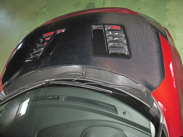 R'S RACING SERVICE SUPER COOL AERO BONNET FRP FOR SUZUKI SWIFT SPORTS ZC33S B33-105F