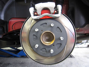 R'S RACING SERVICE SLIT ROTOR FRONT (LEFT AND RIGHT SET) FOR SUZUKI SWIFT SPORTS ZC33S S33-202