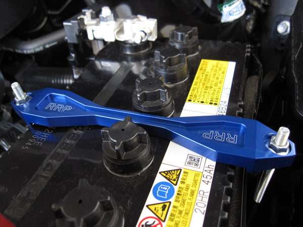 R'S RACING SERVICE ALUMINUM BATTERY STAY BLUE FOR SUZUKI SWIFT SPORTS ZC33S ZC32S ZC31S E33-504B