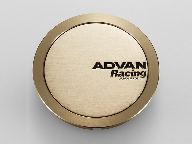 YOKOHAMA Φ73 FULL FLAT LIGHT GOLD ALUMITE CENTER CAP FOR  V1211