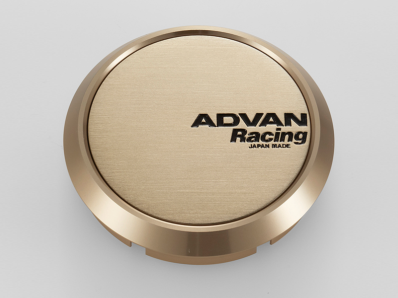 YOKOHAMA Φ63 FLAT LIGHT GOLD ALUMITE CENTER CAP FOR  V1214