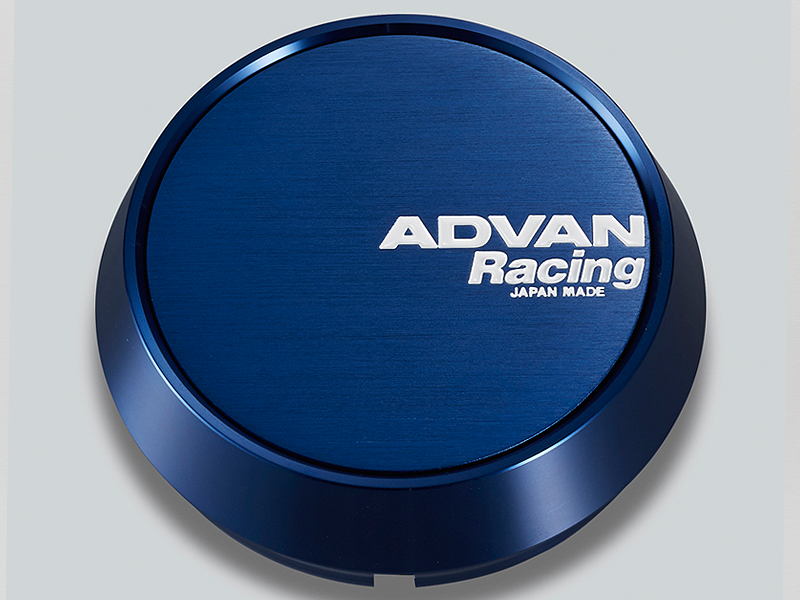 YOKOHAMA Φ73 MIDDLE BLUE ALUMITE CENTER CAP FOR  V2082