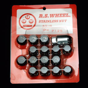 RS WATANABE SPECIAL NUT BLACK M12 P1.5 1 PIECE RS-WATANABE-00034
