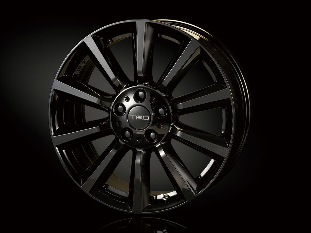 TRD 18 INCHES ALUMINUM WHEEL TF6 BLACK MICA x1  For TOYOTA C-HR 1# 5#  MS213-00098