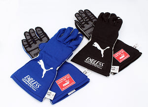 ENDLESS PUMA RACING GLOVES BLACK XL FOR  GSP-PRG-BK-XL