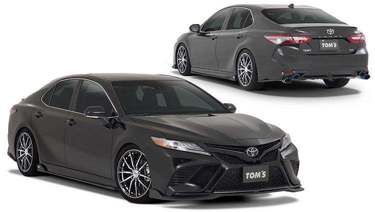 TOMS SIDE DIFFUSER FLAT BLACK FOR  CAMRY AXVH70  51082-TAV70-F