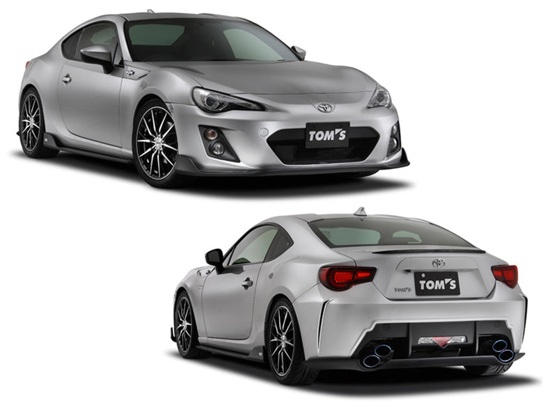 TOMS FRONT BUMPER ICE SILVER METALLIC G1U  FOR  86 ZN6  52110-TZN65-S2