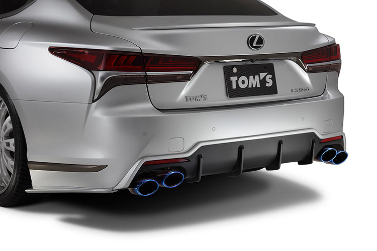 TOMS REAR BUMPER DIFFUSER WHITE NOVA FLAKES 083  FOR  LS500 VXFA5#GVF5#  52159-TVF50-W