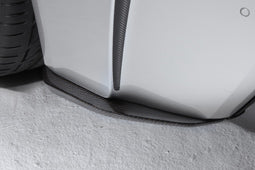 TOMS REAR BUMPER SIDE DIFFUSER WHITE NOVA FLAKES 083  FOR  RC-F USC10  52129-TUC10-W