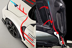 VARIS ARISING-I COOLING BONNET HOOD VSDC FOR HONDA CIVIC TYPE R FK8 VBHO-105V