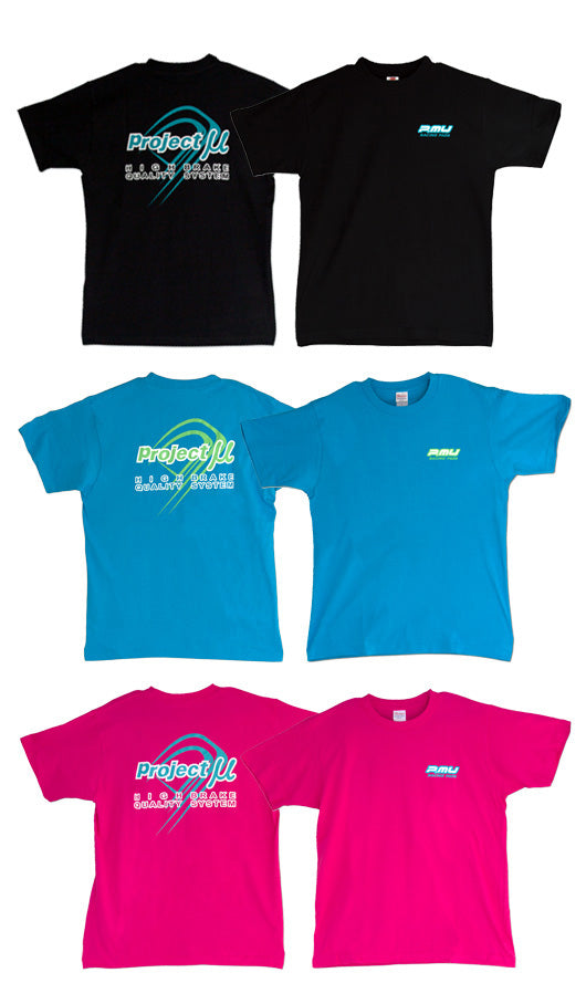 PROJECT MU ORIGINAL T-SHIRT PINK L FOR  PMURT-L-P