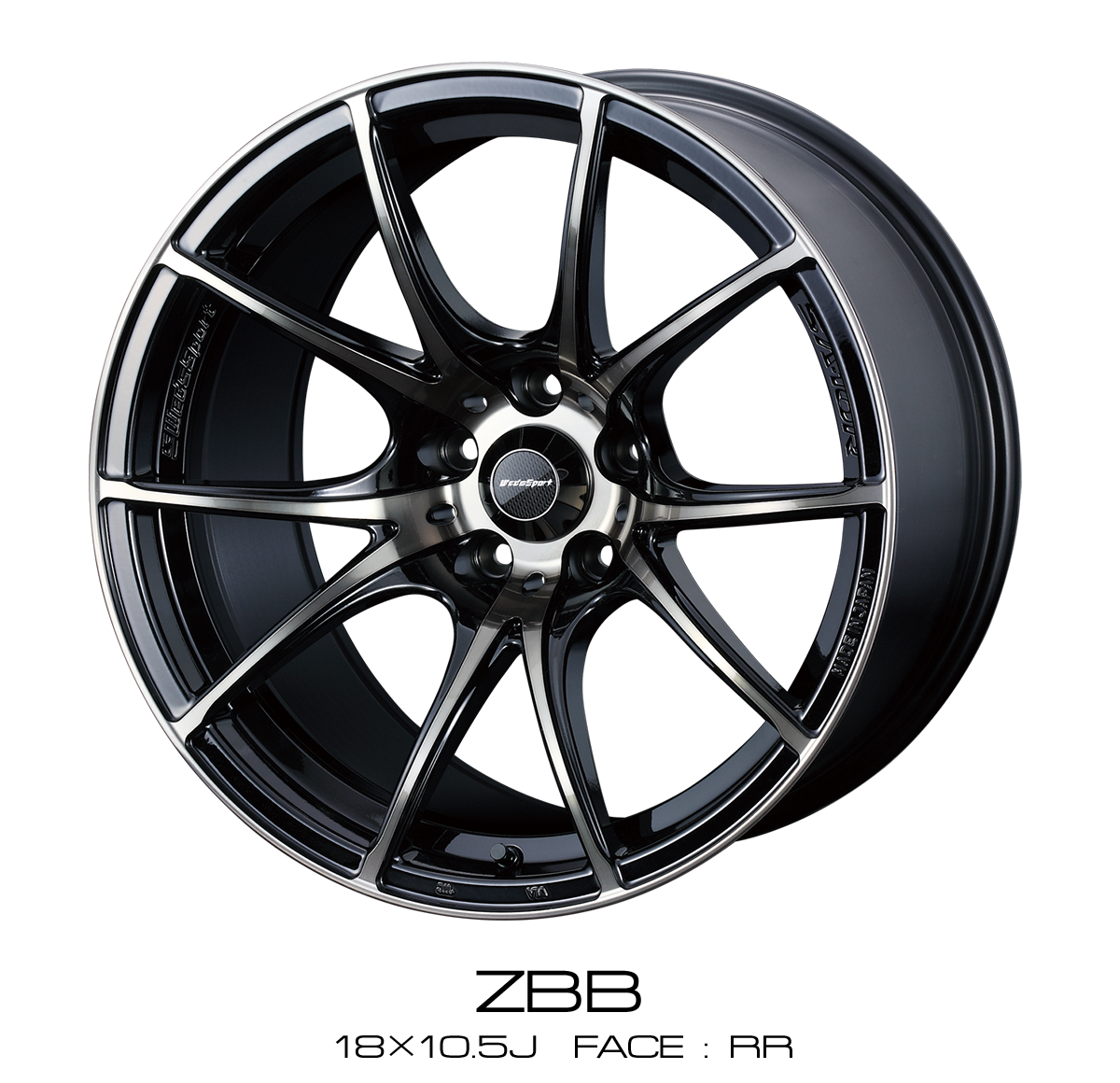 WEDS WEDSSPORT SA10R 18×7.5J 45 5x114.3 ZBB