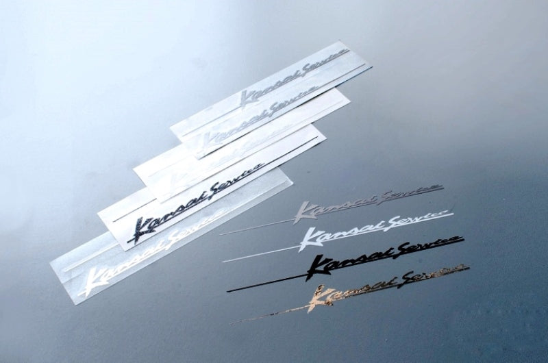 KANSAI SERVICE PIN STRIPE STICKER MINI SILVER ST-12-4